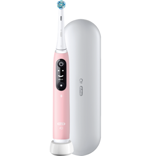 ▷ Oral-B iO Duo Adulto Cepillo dental vibratorio Negro, Rosa