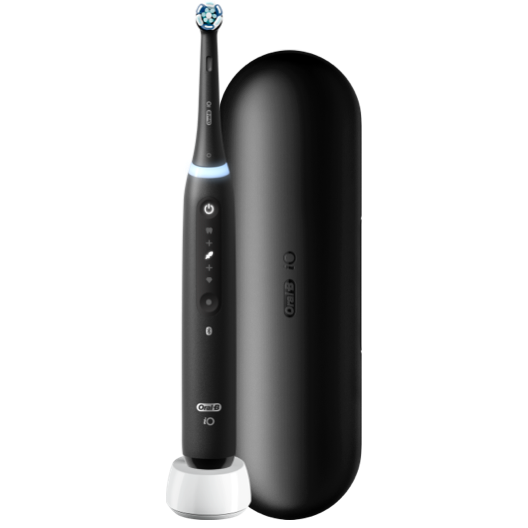 Oral-B iO Series 5 Electric Toothbrush with (1) Brush Head, Rechargeable,  Black